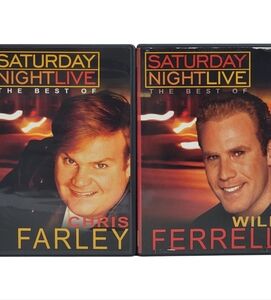 Saturday Night Live The Best of Chris Farley & Will Ferrell Comedy DVD Video Lot